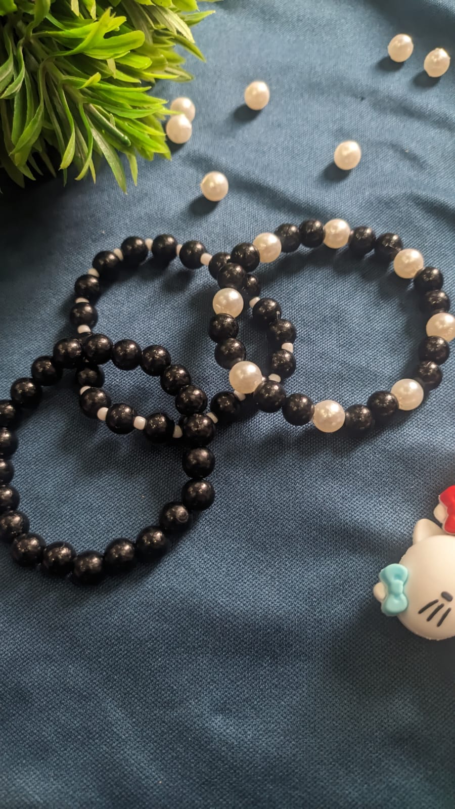 Set of three unique bracelets Set