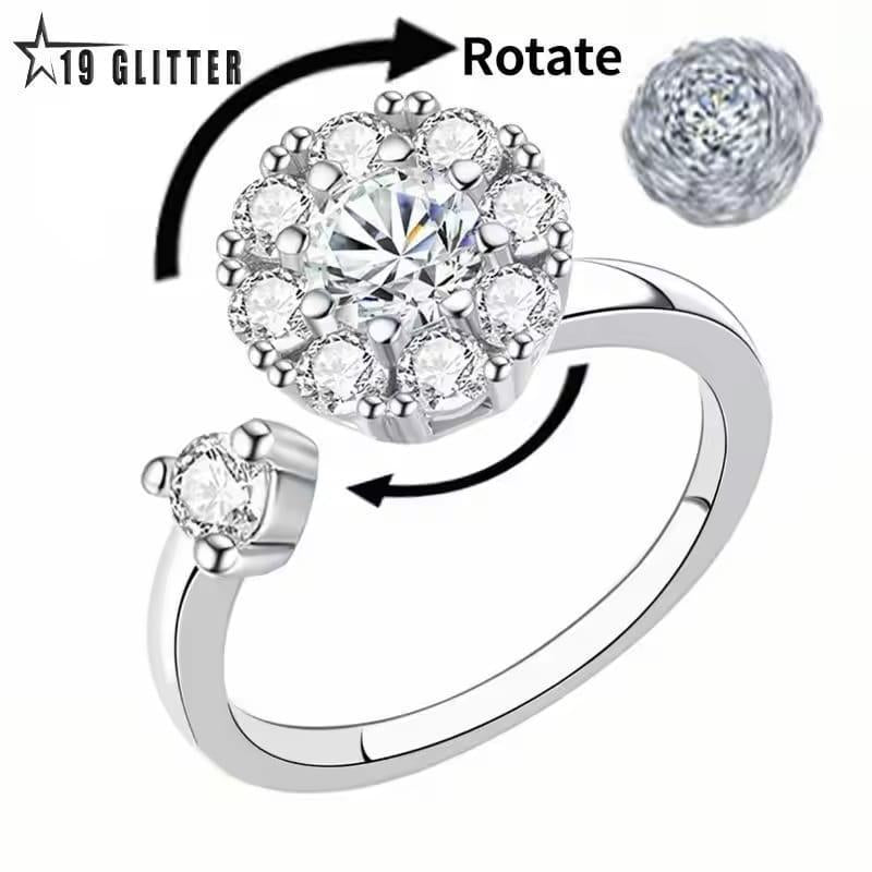 Elegant spinning ring