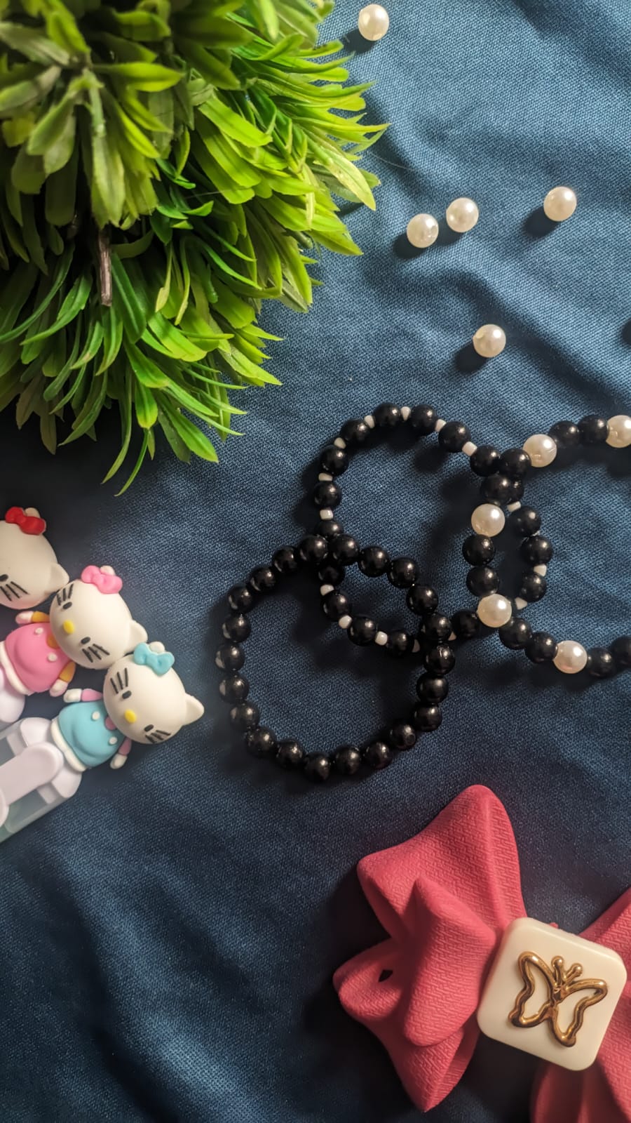 Set of three unique bracelets Set