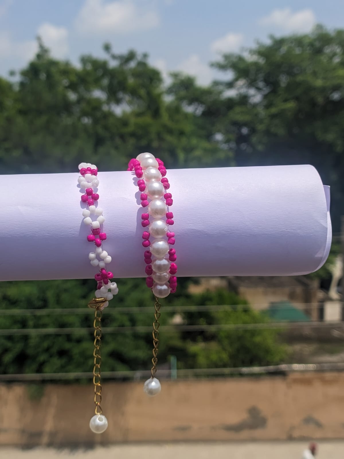 2 Pcs Handmade Bracelet for Girls | Best Friend Baraclets for Girls